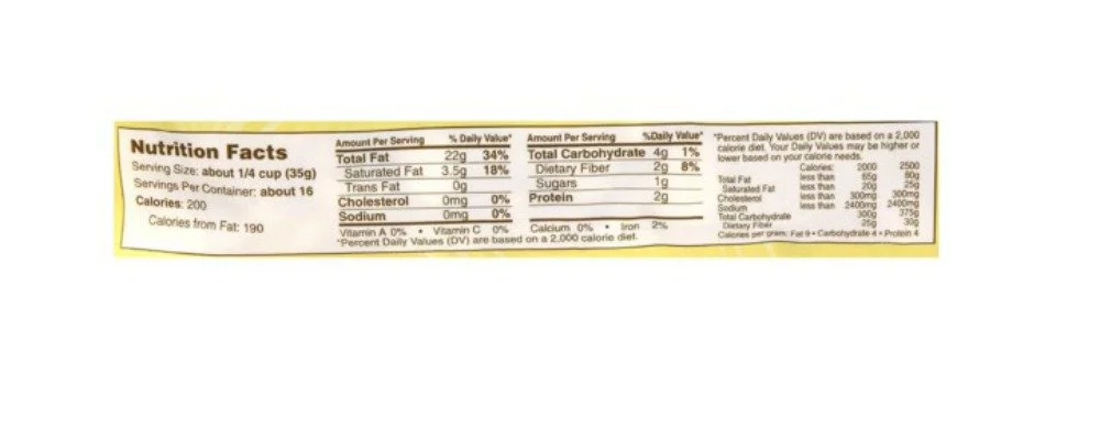 Island Princess Macadamia Nuts, Dry Roasted, All Natural 20 oz.