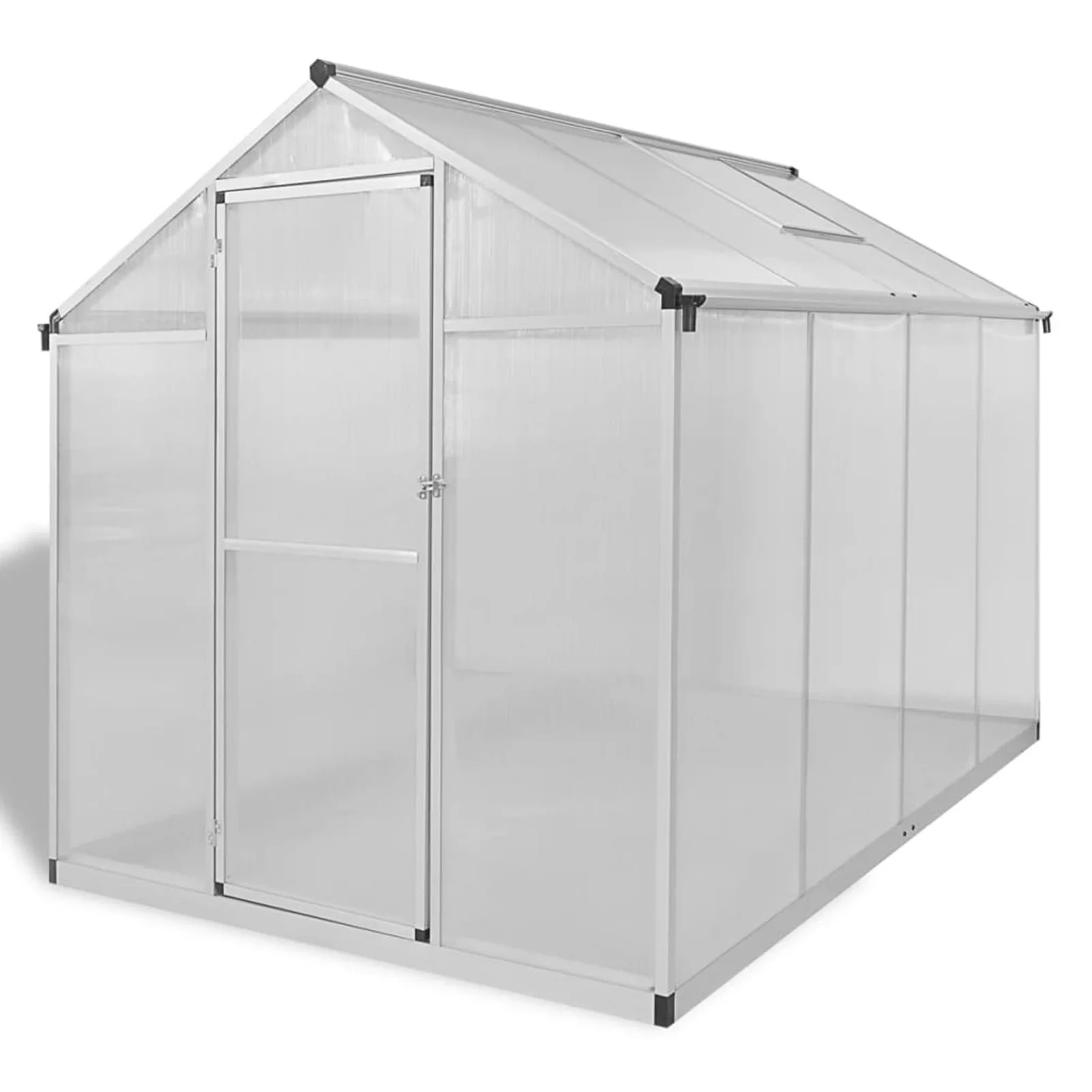 moobody Reinforced Aluminum Greenhouse with Base Frame 49.5ft²