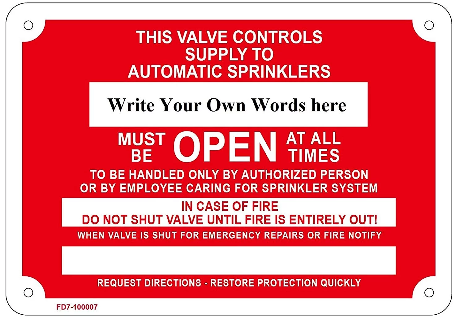 Main Drain - This Valve Controls Supply, 7