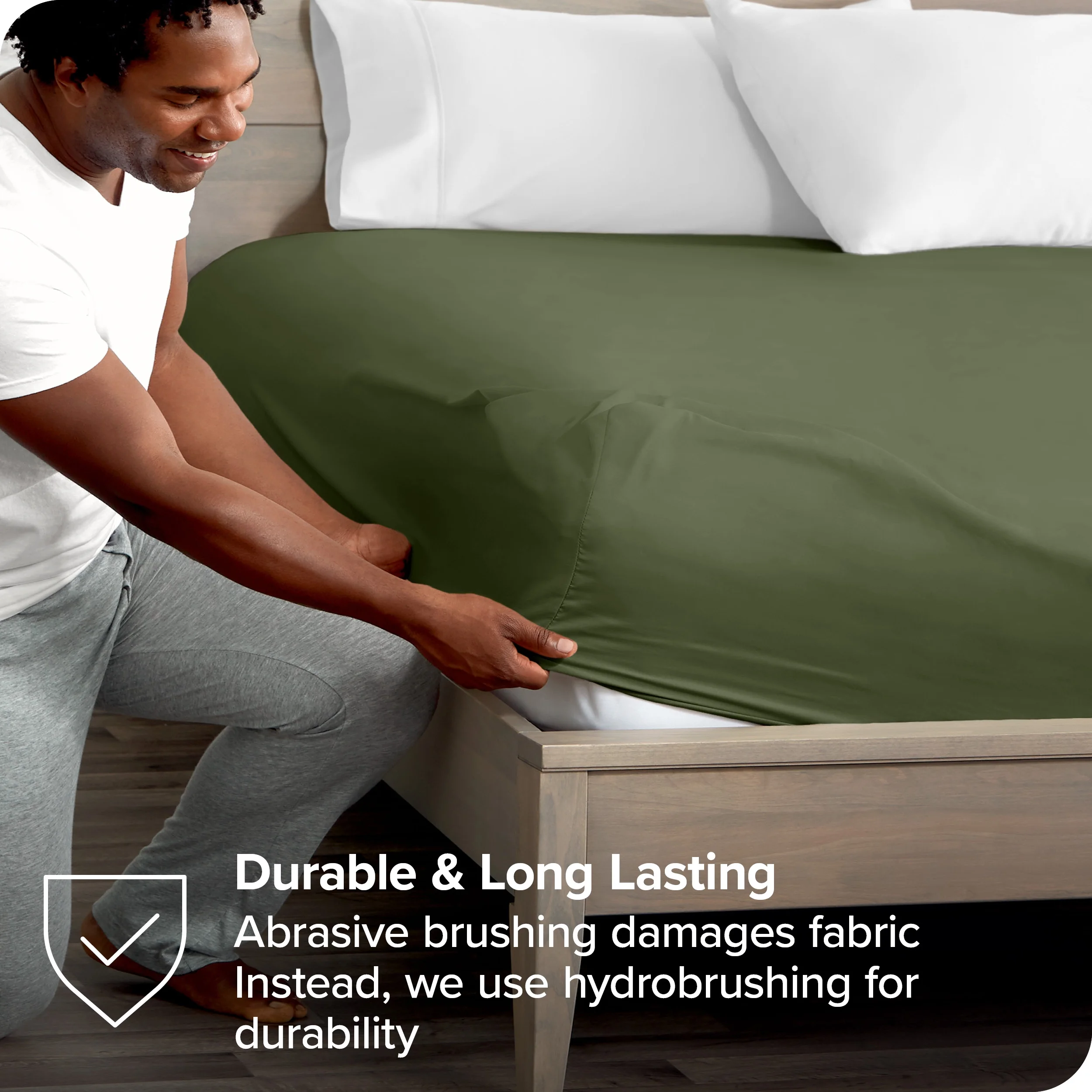 Bare Home Fitted Sheet - 22