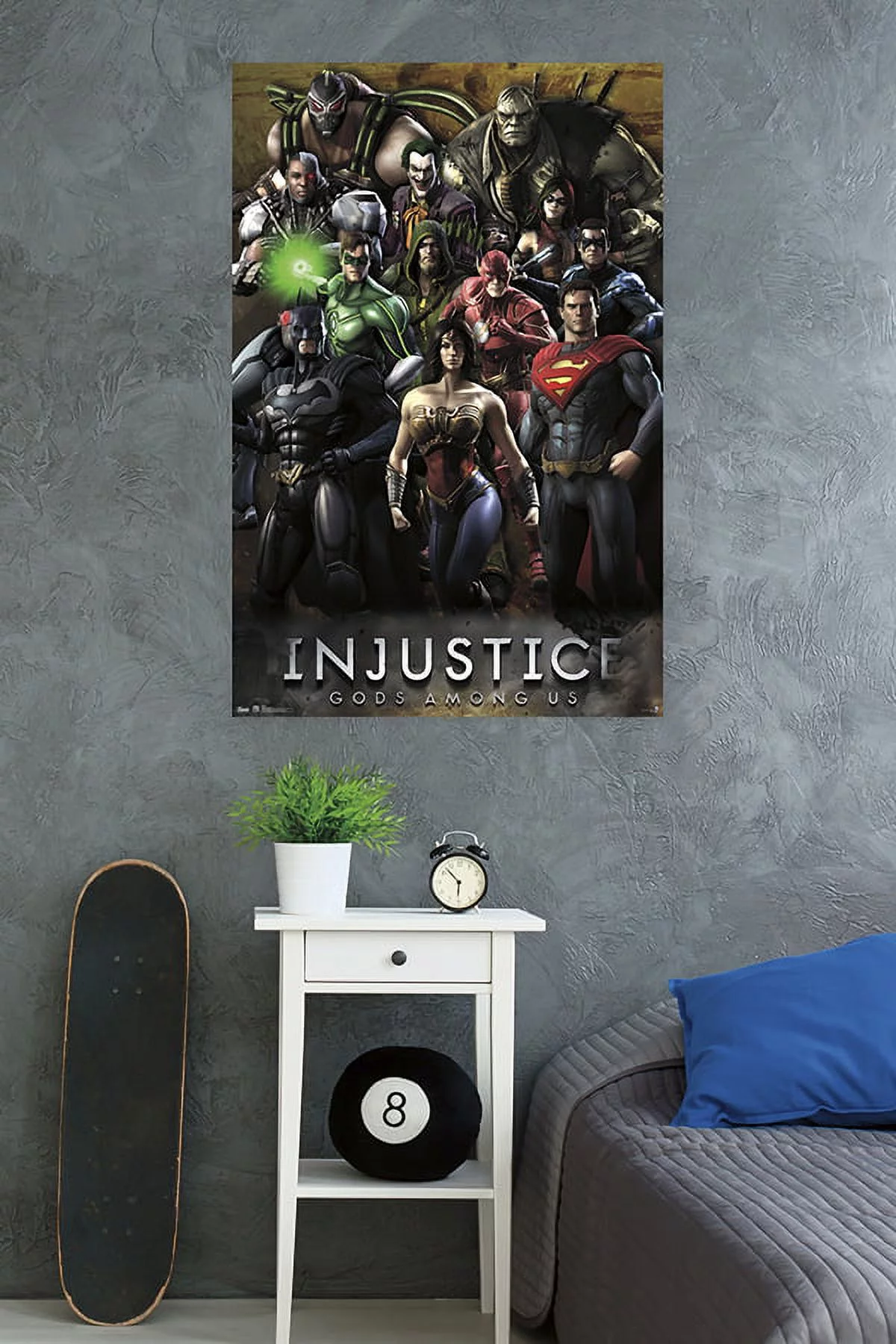 24X36 DC Comics Video Game Injustice - Grid Wall Poster, 24