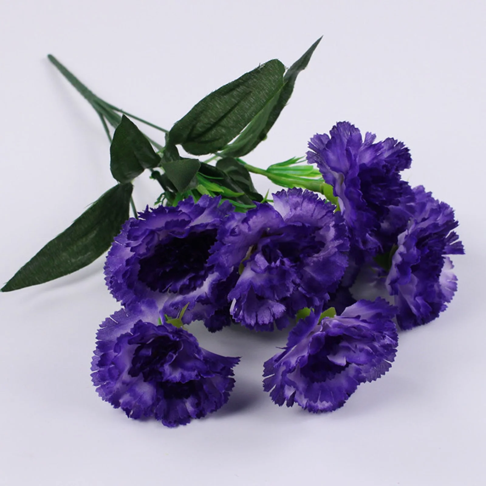 NLLSHGJ Artificial Flowers Mother's Day Gift Carnations Artificial Flowers Real Artificial Flowers Home Office Wedding Decoration Arrangement Bouquet Decorative Artificial Flowers