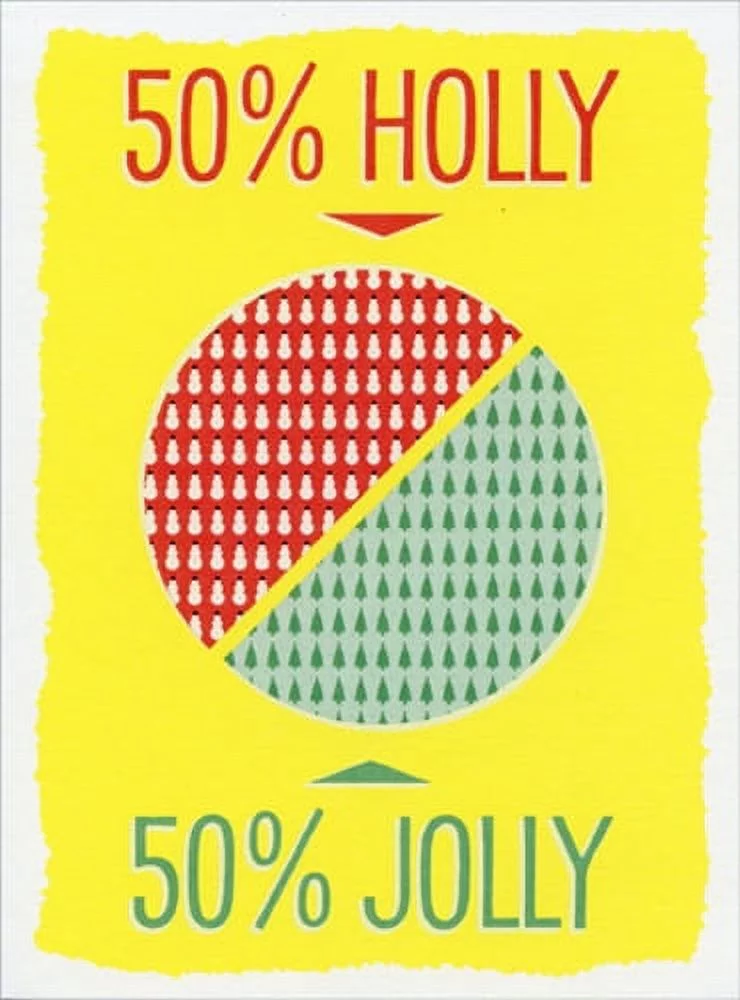 American Greetings JustWink Holly Jolly Box of 8 Christmas Cards