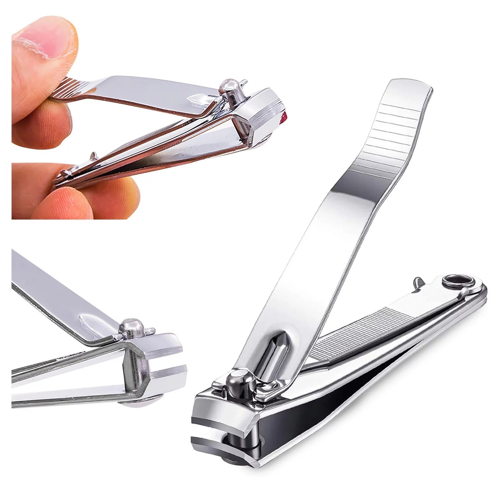 Can't Miss Clearance Heavy Duty Nail Clippers For Thick Nails, Stainless Steel Finger Nail Cutter - Best Gift