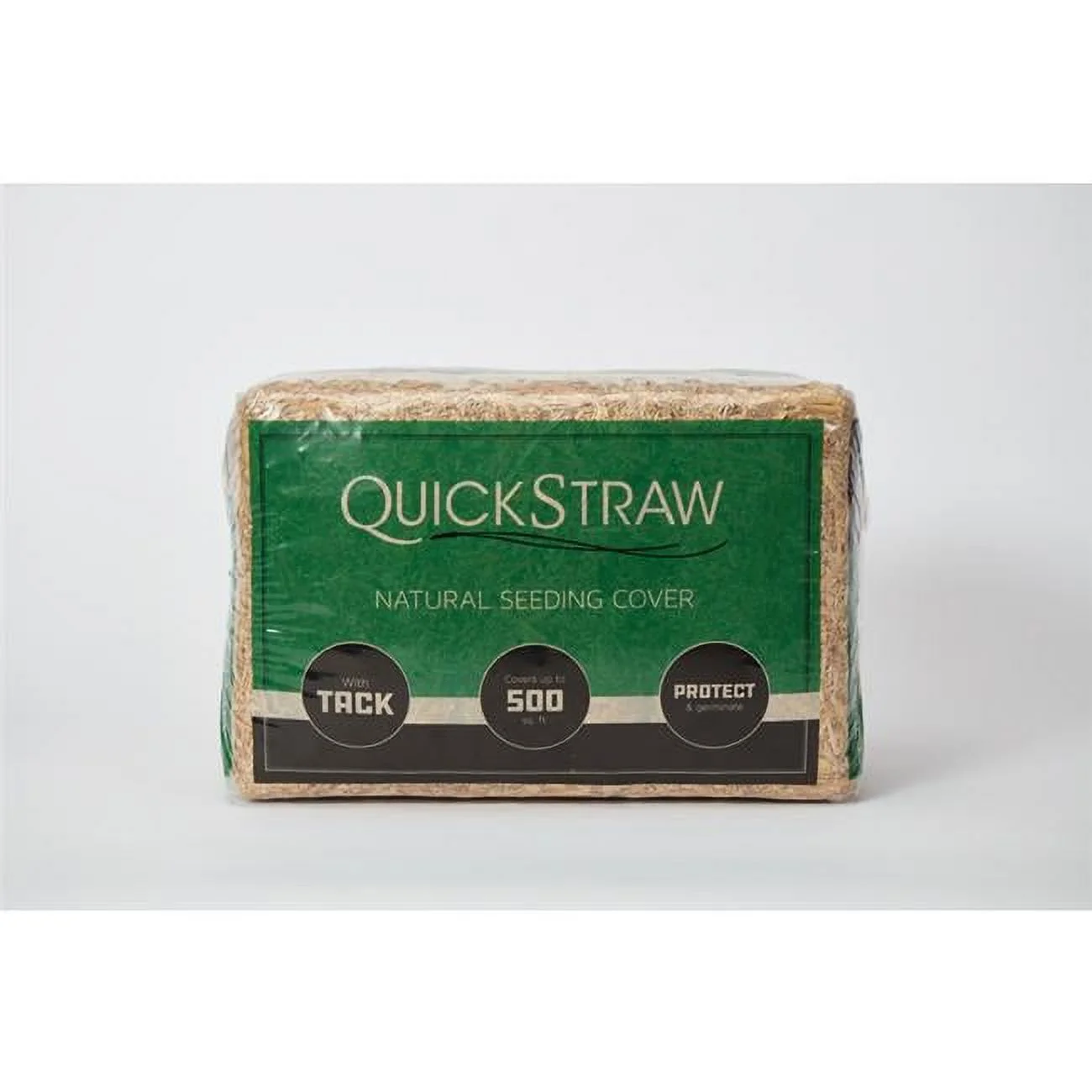 QuickStraw  2.3 cu. ft. 500 sq. ft. Straw Seeding Cover, Natural
