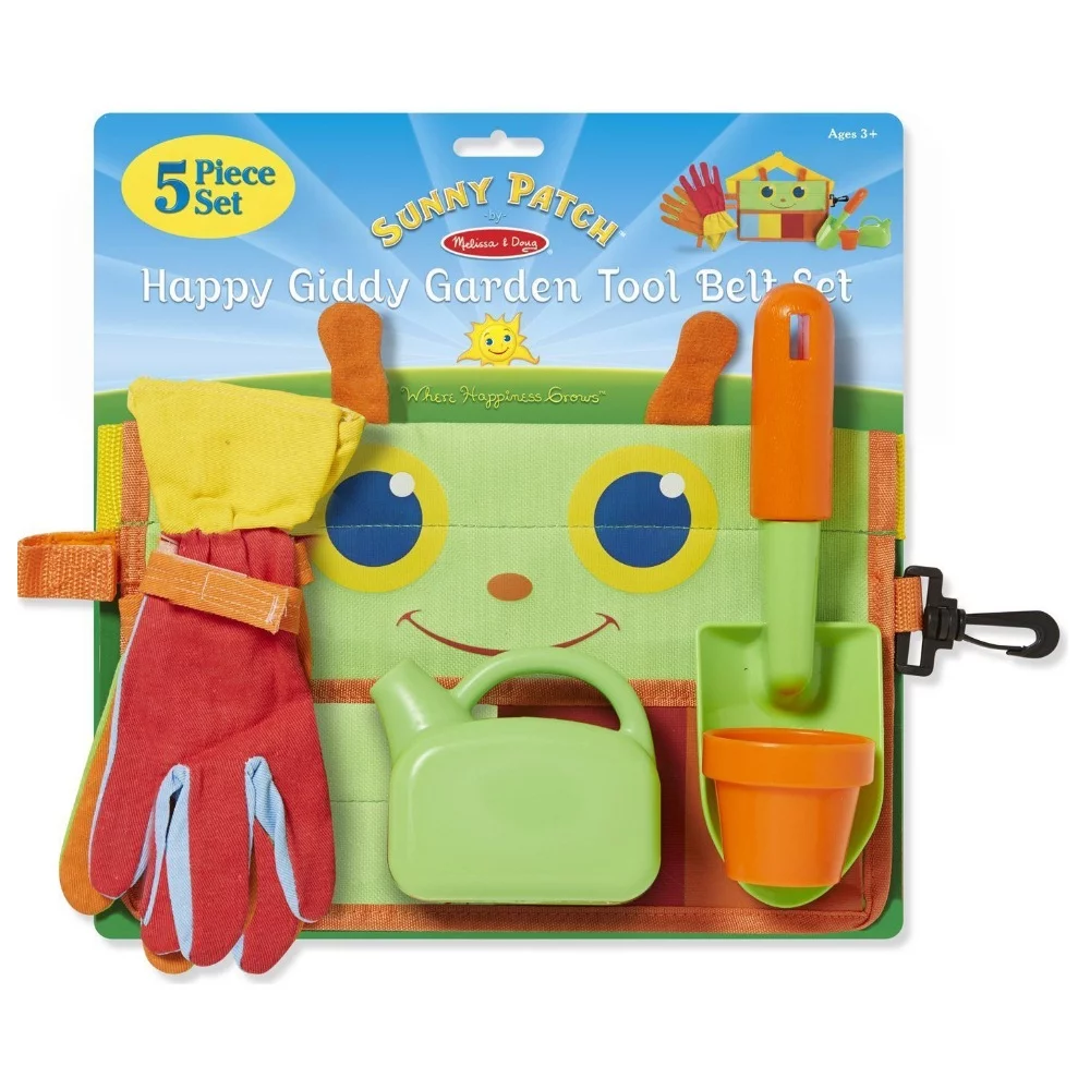 Melissa & Doug Happy Giddy Garden Tool Belt Set