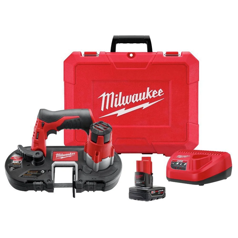 Milwaukee 2429-21XC M12 Cordless Sub-Compact Bandsaw Kit