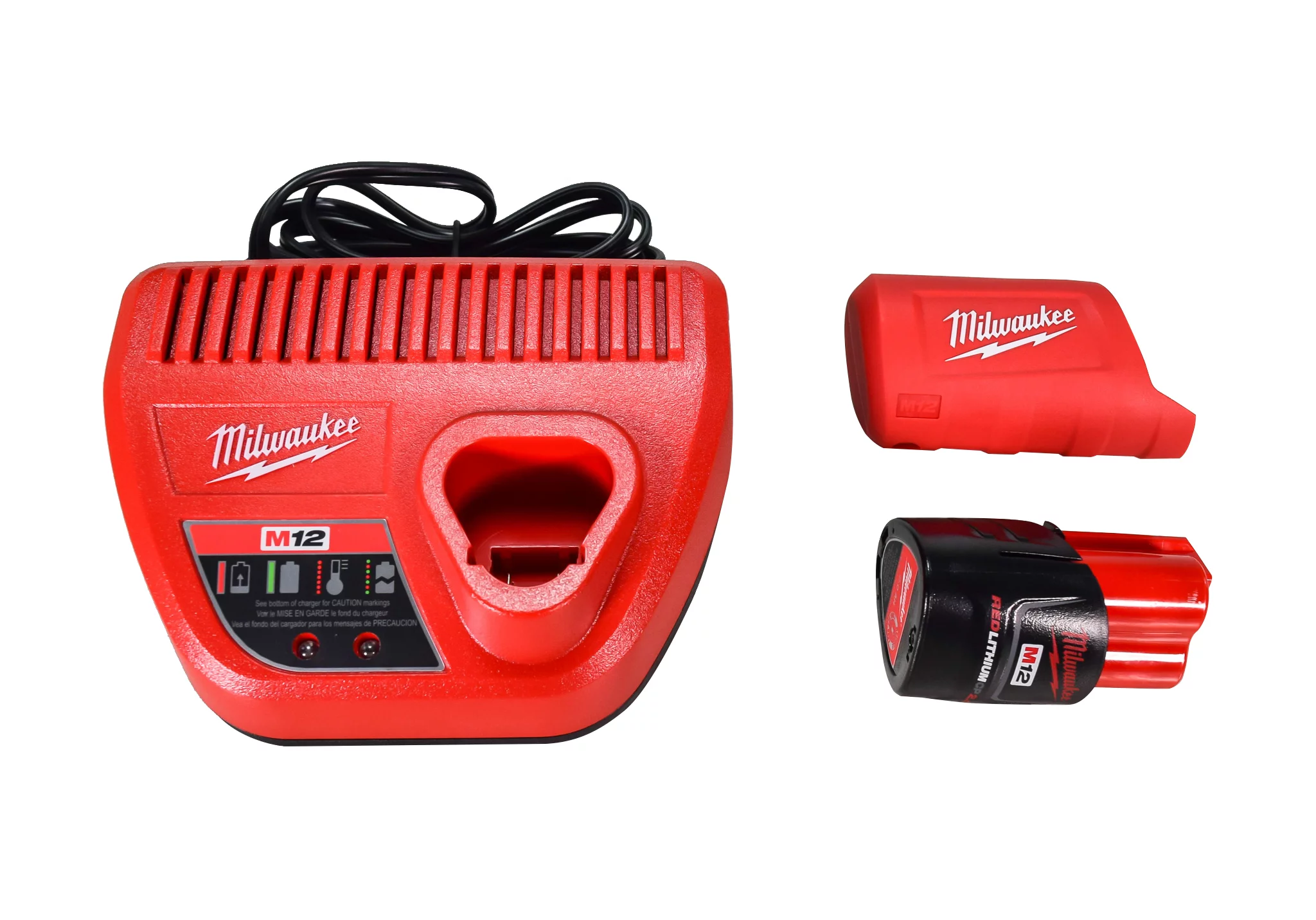 Milwaukee 306B-21S 12V Heated Hoodie Kit Black (Small) with 2.0Ah Lithium Ion Battery & Charger