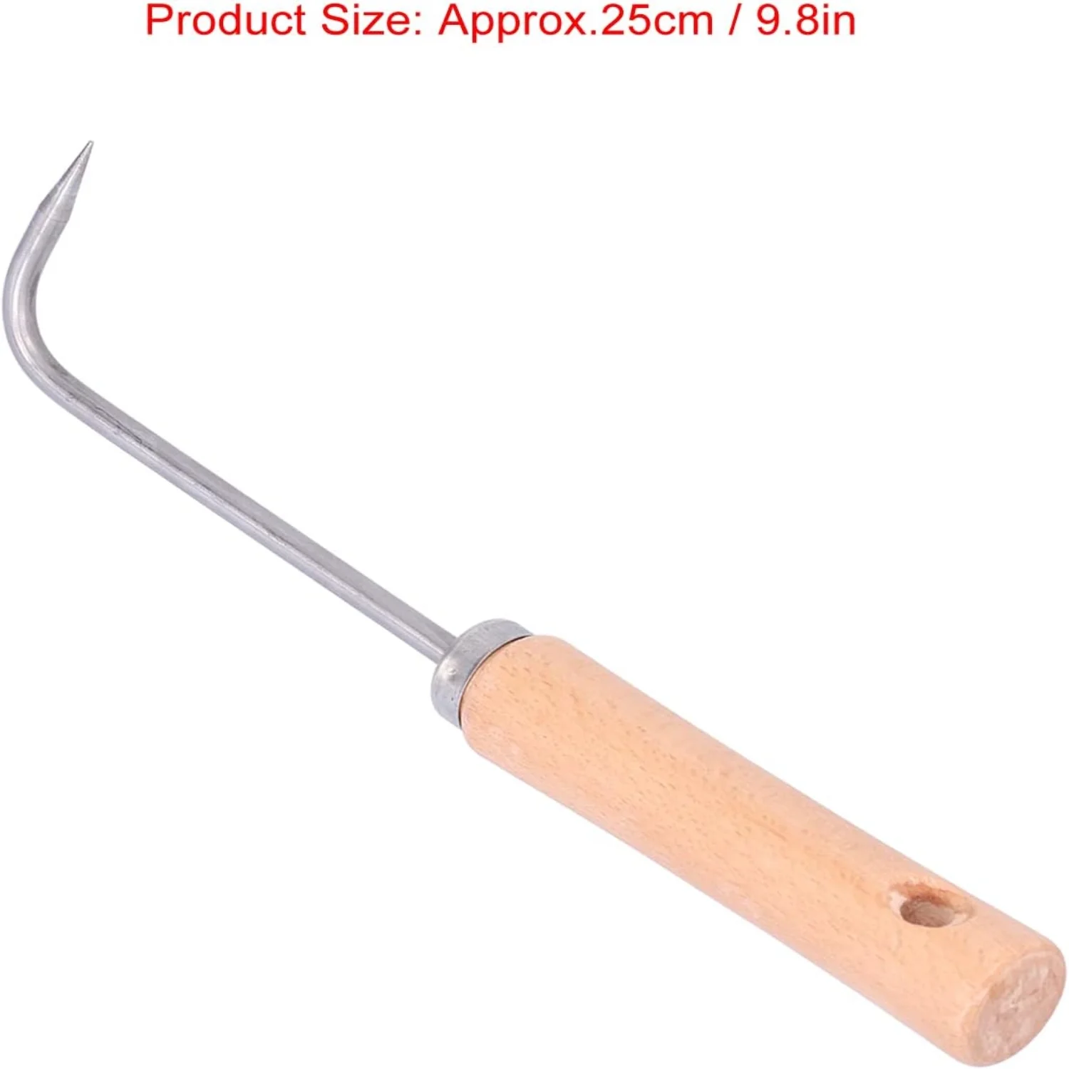Effortlessly Enhance Plant Care with Essential Gardening Tools: Handy Root Pick Rake Hook and Root Hook Rake for Efficient Repotting - Perfect for Bonsai and Potted Plants