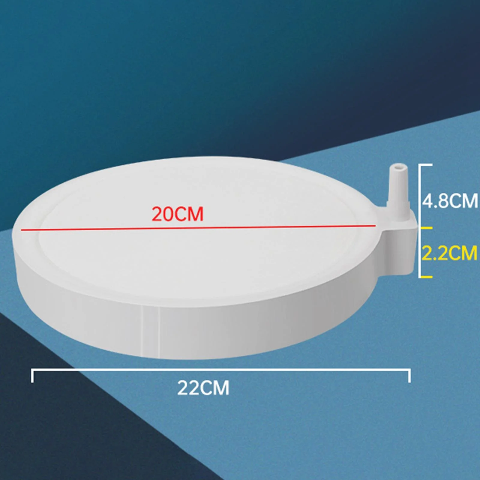 TOOYFUL Aquarium Air Stones Tank Oxygens Stone Multifunctional Quiet Dissolving Oxygens Tank Bubbler Pond Hydroponic 20cm