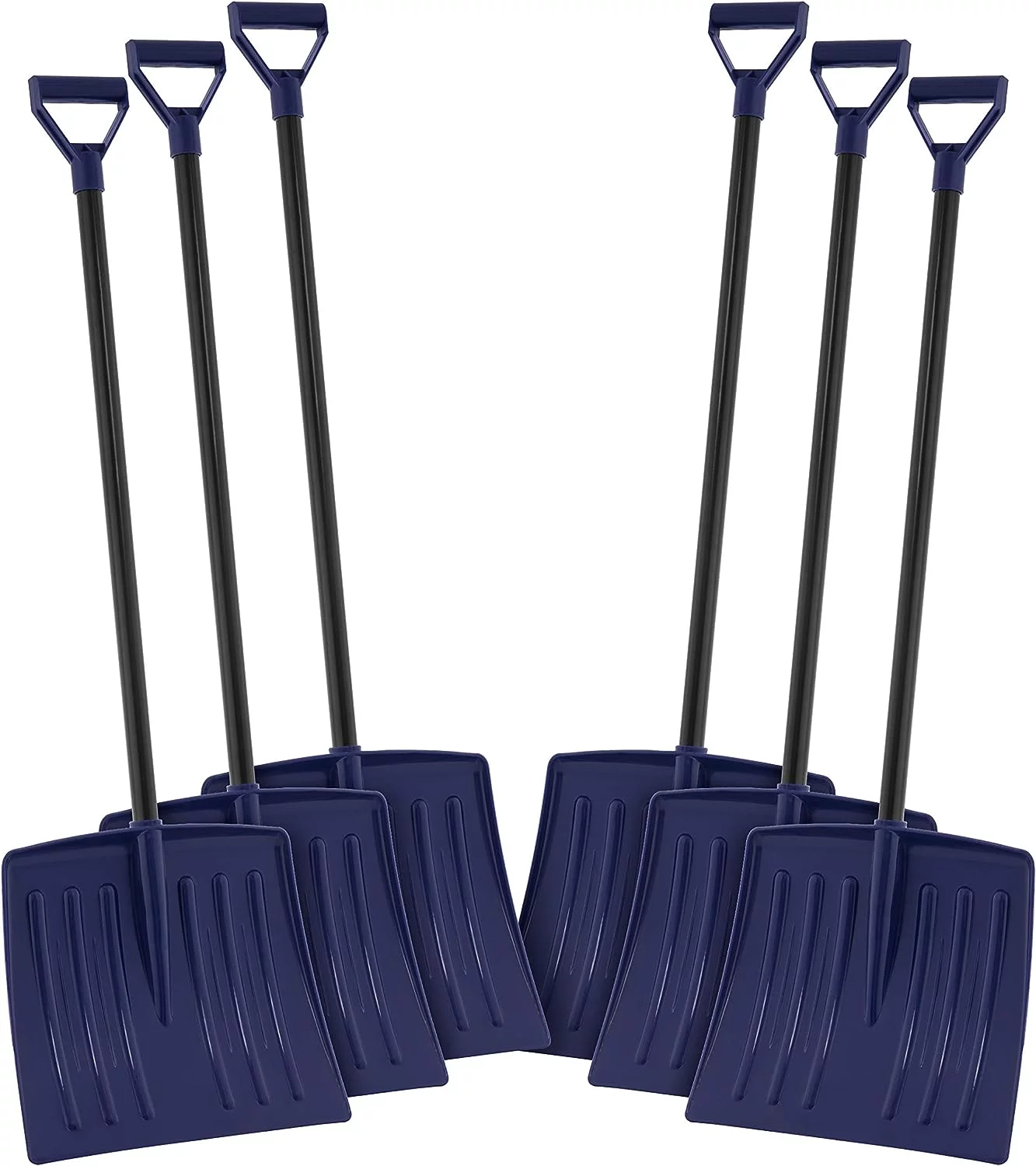 Kids Snow Shovel Plastic Heavy Duty Snow Shovel For Snow Removal, Small Kids Shovel Snow Fun, Sturdy Metal Handle, 35