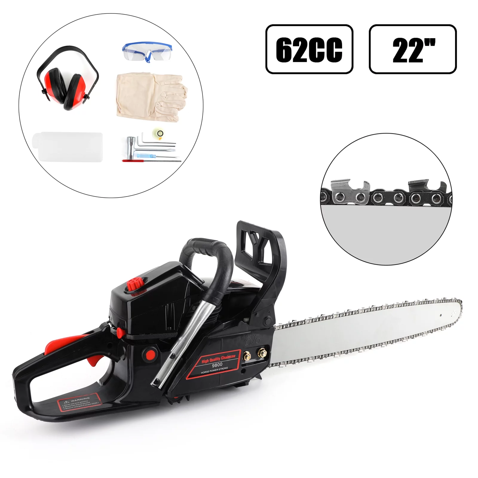 62cc Chainsaw 22