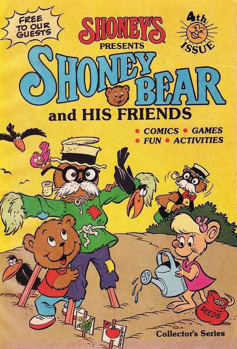 Shoney's Presents Shoney Bear and His Friends #4 VF ; Western Comic Book