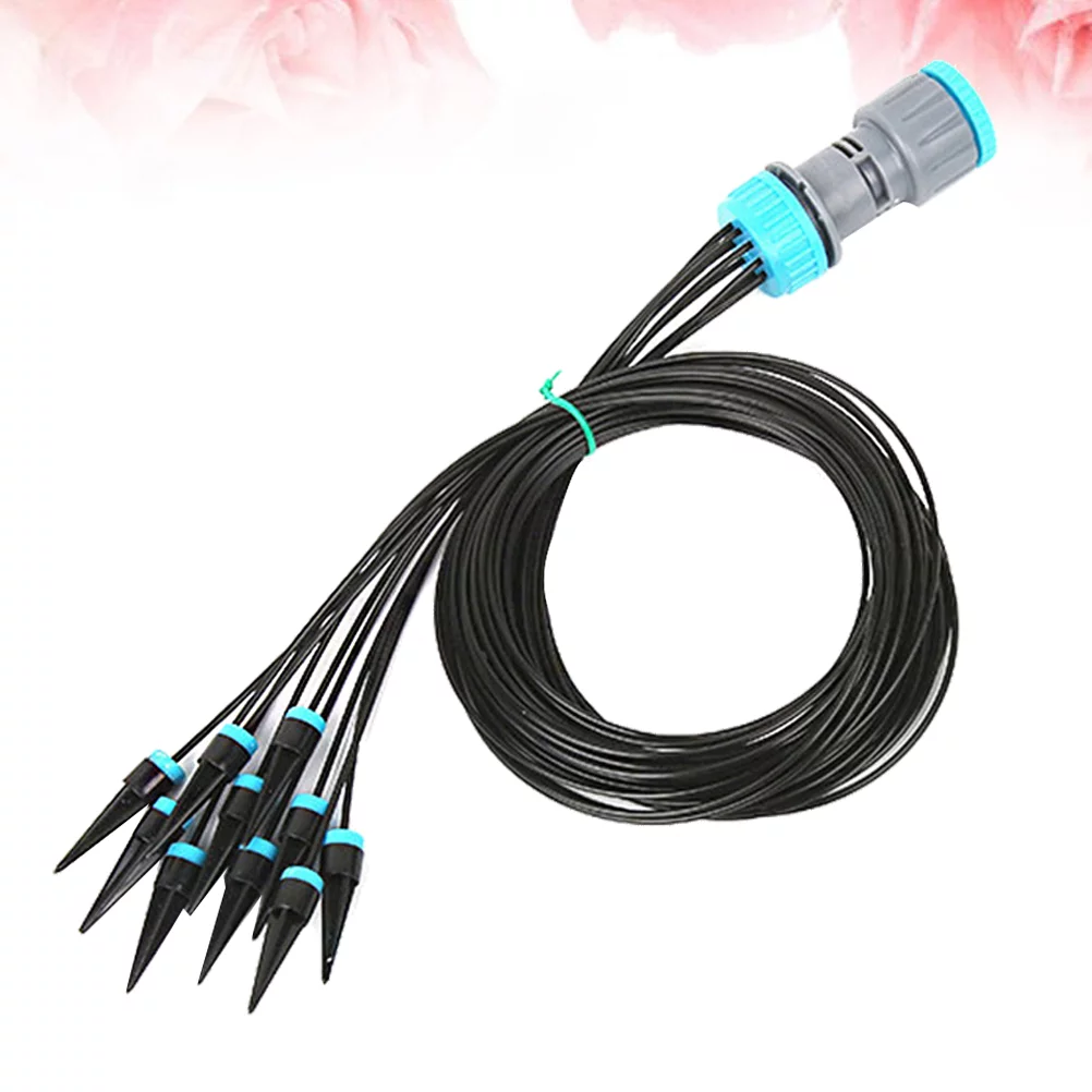 Guichaokj Automatic Watering Drip Irrigation System Kit Gardening Drip Irrigation Set Watering Tool for Home Store Yard Use (Sky-blue)