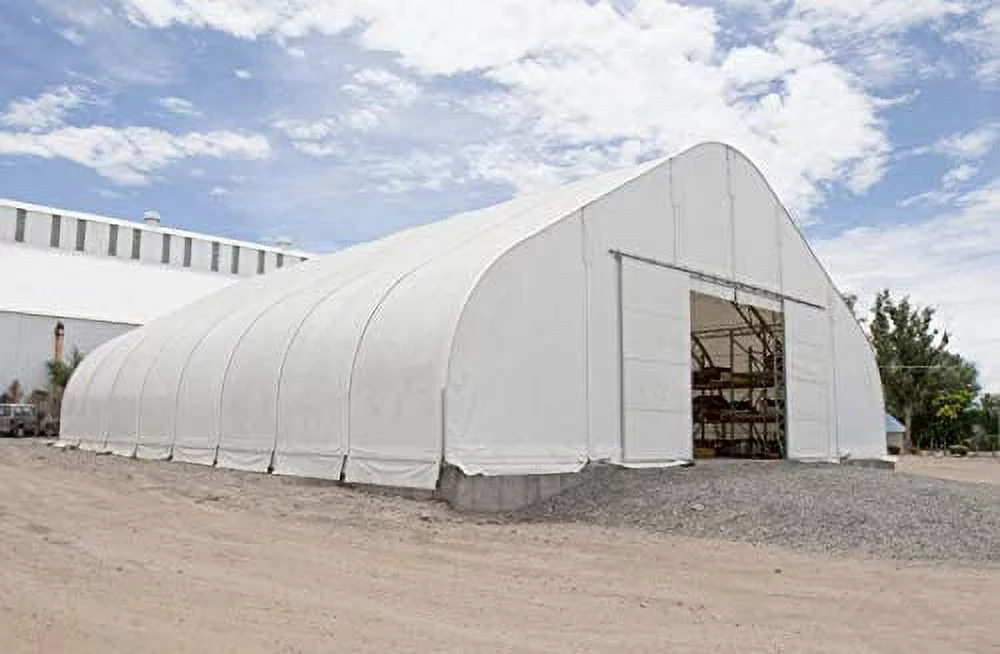 Greenhouse White Plastic Film Polyethylene Covering 4 Year 6 Mil (8ft Wide X 25ft Long)