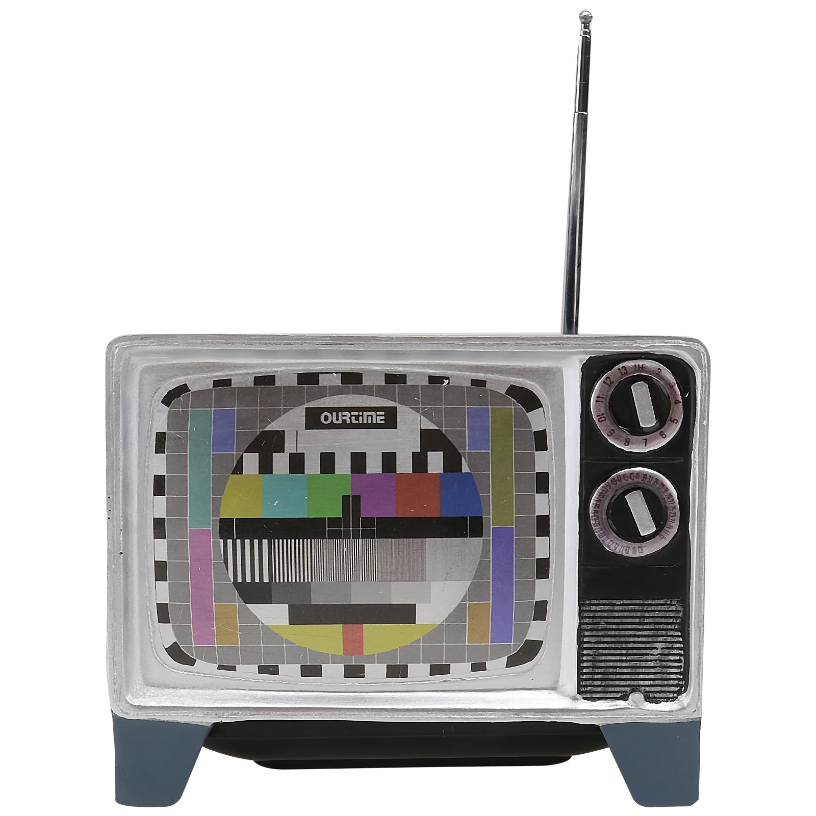 Gongxipen 1Pc Antique Television Shaped Flowerpot Creative Unique Planter Home Adornment