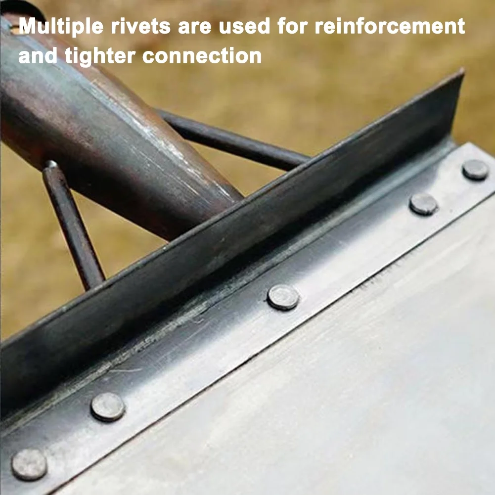 Shovels,Farm Utility Tool Steel Flat Ice Flat Ice Farm Ice Farm Utility Dsfen Twirltide Cousopo Flat Steel Buzhi