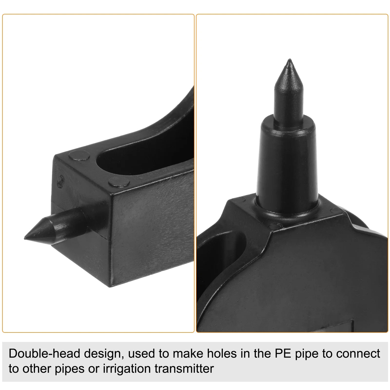 Irrigation Drilling Tool 3mm 4mm Dual Use Micro Drip Irrigation System Water Pipe Hole Punch Tool