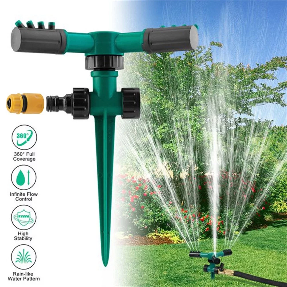360°Rotating Lawn Sprinkler Automatic Garden Water Sprinkler Lawn Irrigation