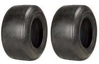 (2) 13x6.50-6 OTR Smooth 4 Ply Tires Fits Scag, Gravely, Hustler, Toro, Ferris