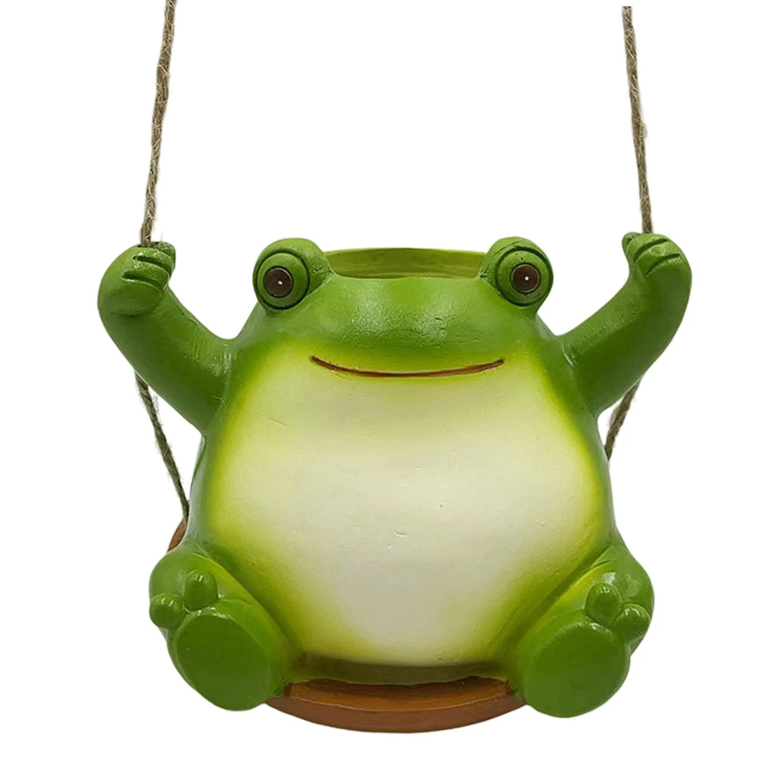 Gazechimp Animal Frog Flowerpot Ornament Unique Nursery Pot for Outdoor Home Courtyard