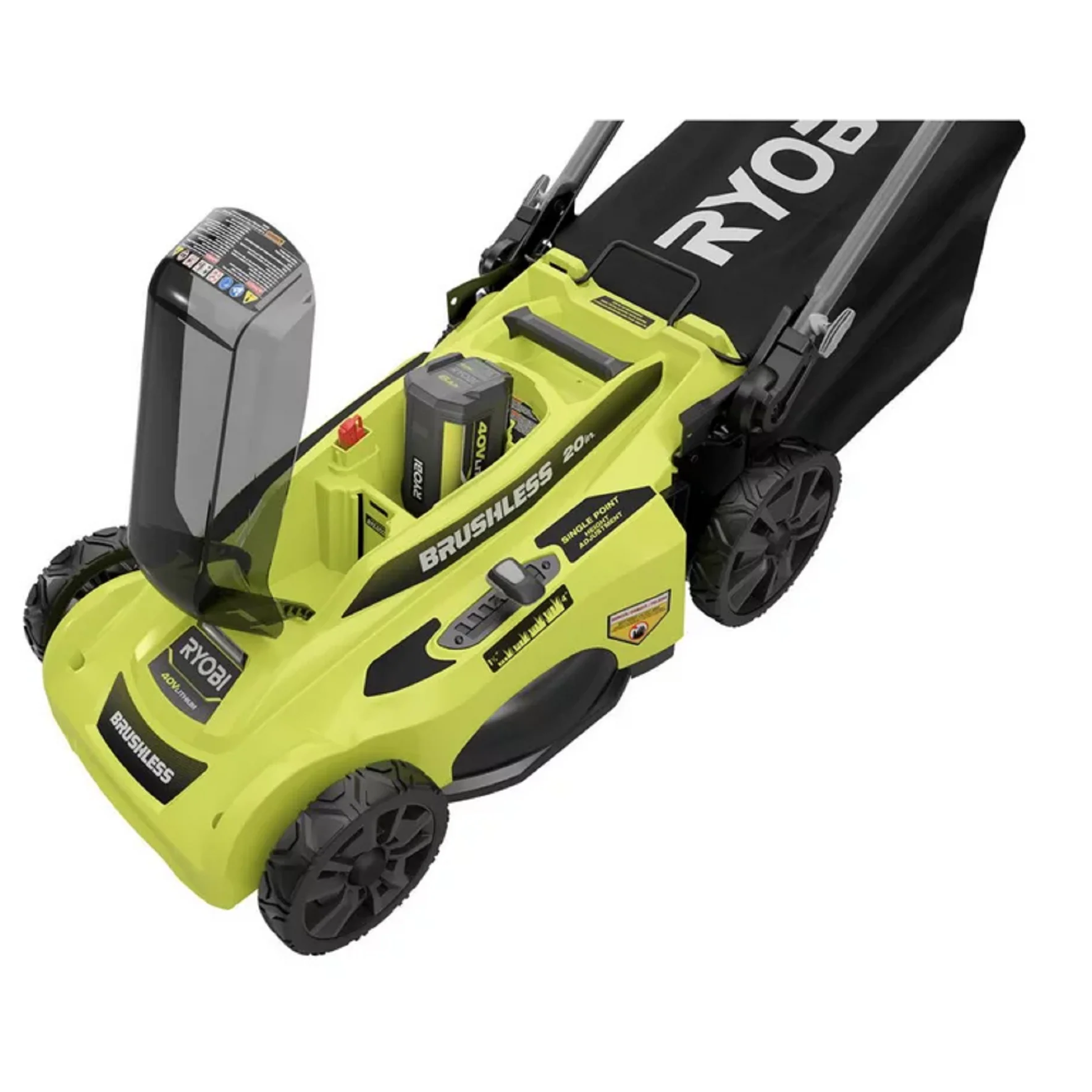 Ryobi AC40VSD01 40V Brushless 20 in. Cordless Battery Walk Behind Push