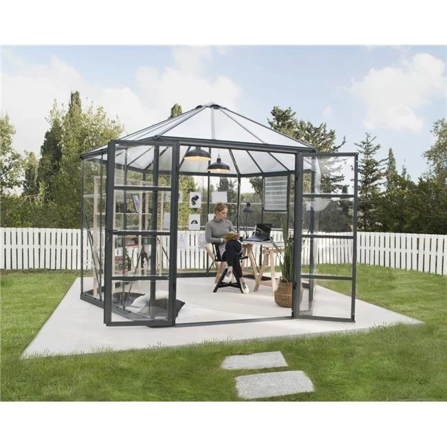 Canopia  12 ft. Oasis Hexagonal Greenhouse