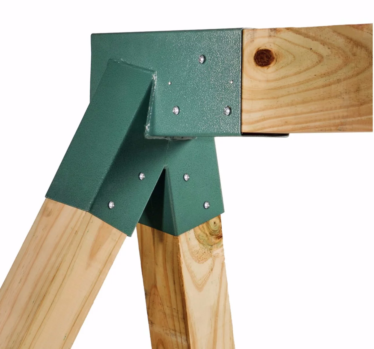 Machrus Swingan A-Frame Bracket - Green Powder Coating - Bolts Included- Set of 2