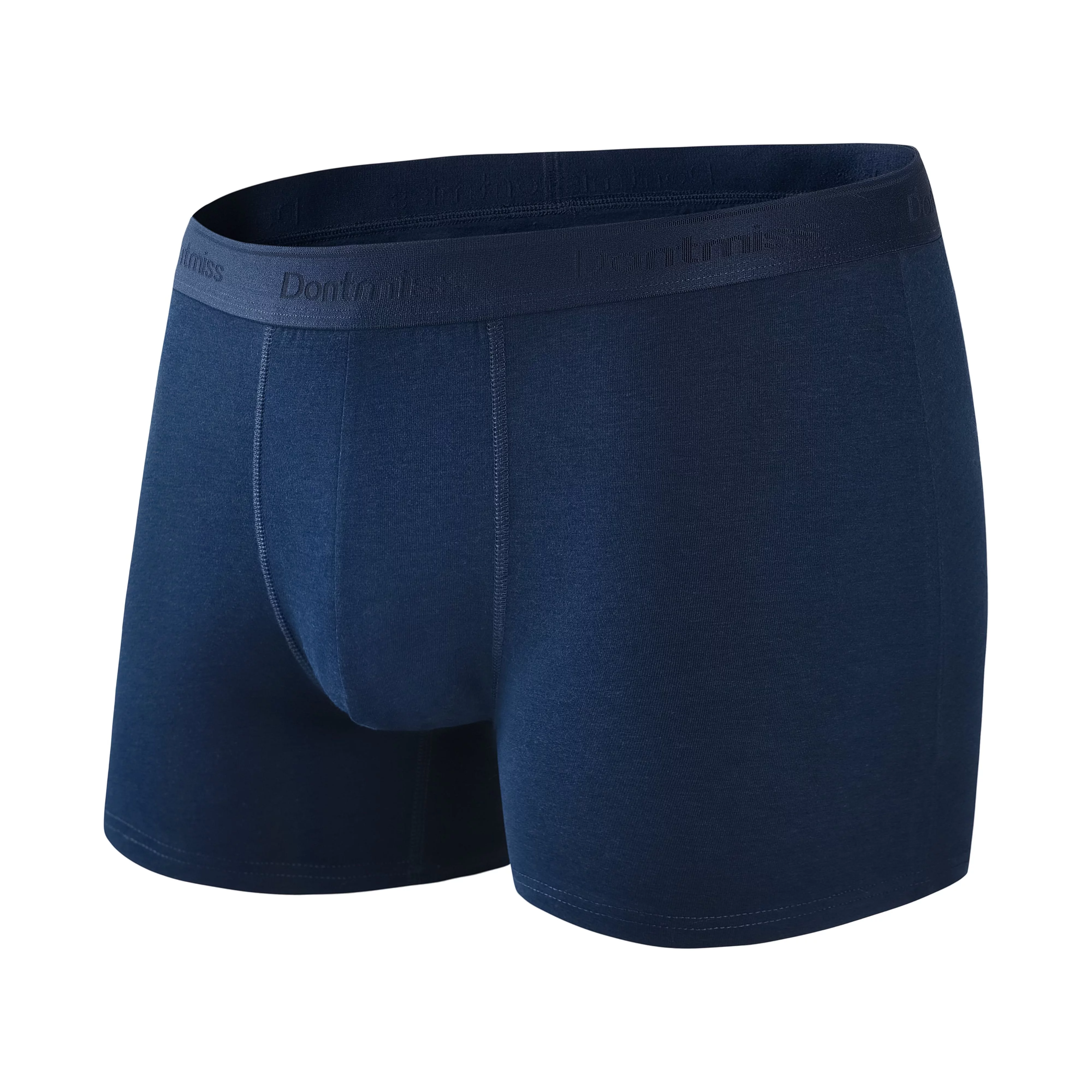 Dontmiss Men's Soft Breathable Bamboo Viscose Underwear 3-Pack Boxer Brief