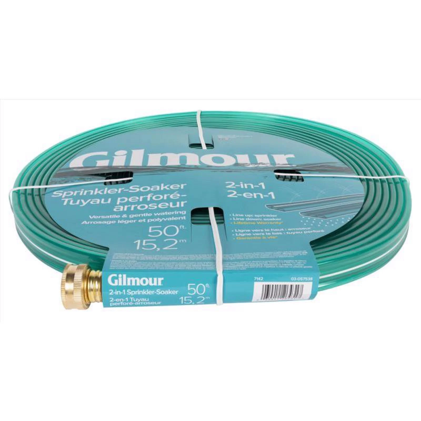 Gilmour 5/8 in. D X 50 ft. L Medium Duty Sprinkler/Soaker Hose