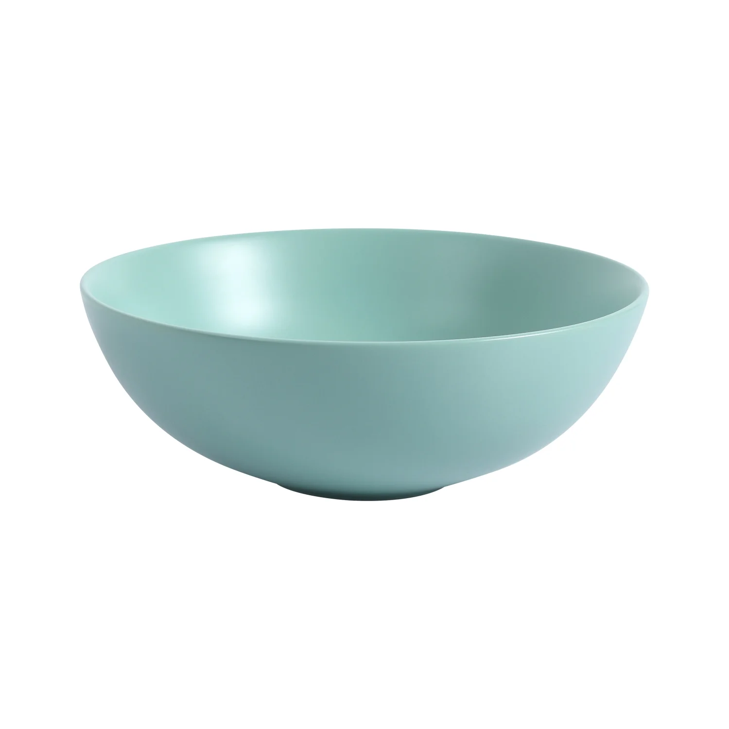 Ceramic Countertop Art Wash Basin  Vessel Sink(Matt Light Green)