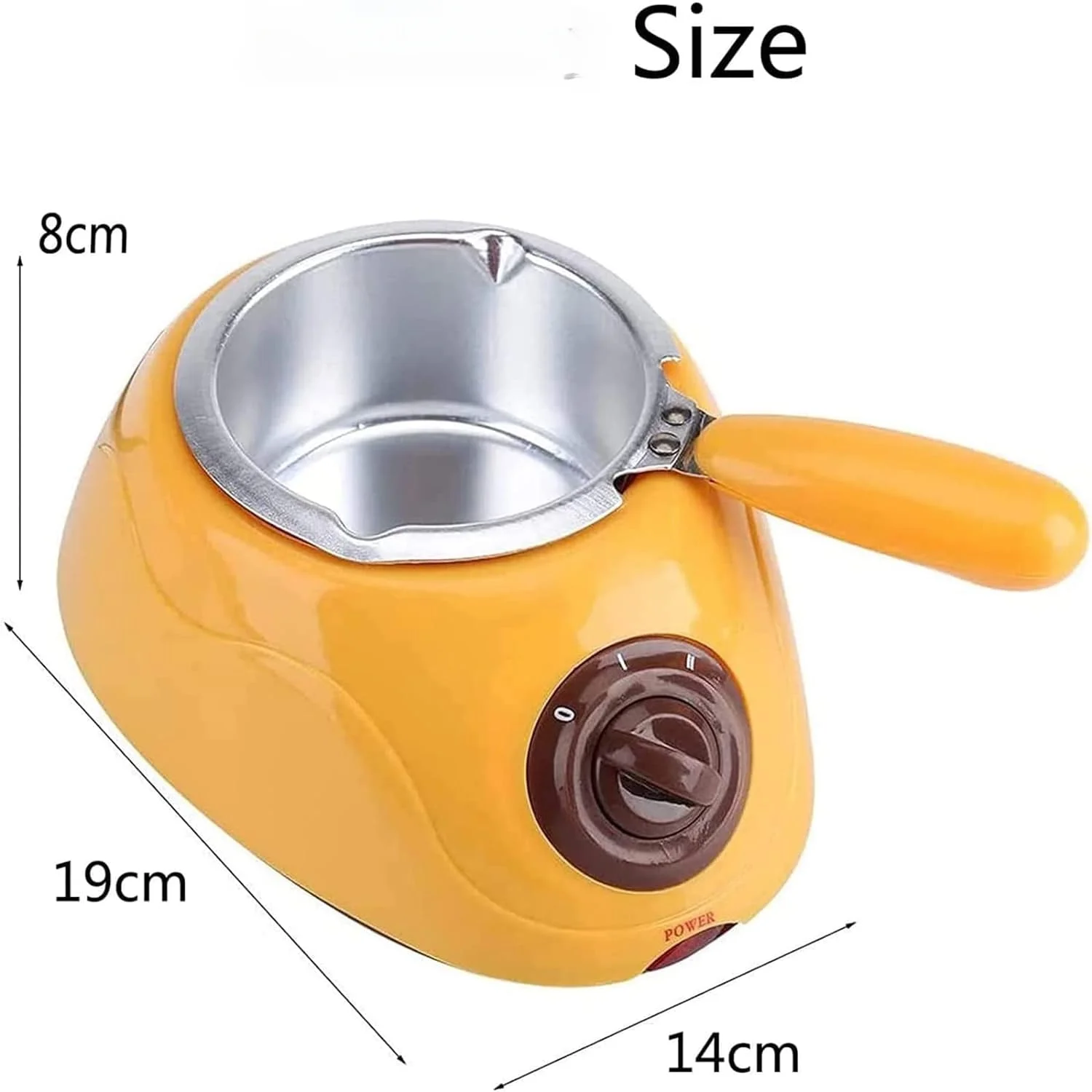 Candy Melts Candy And Chocolate Melting Pot，Electric Chocolate Fondu Melting Pot- Candy Making or Cheese Fondue Fountain Kit