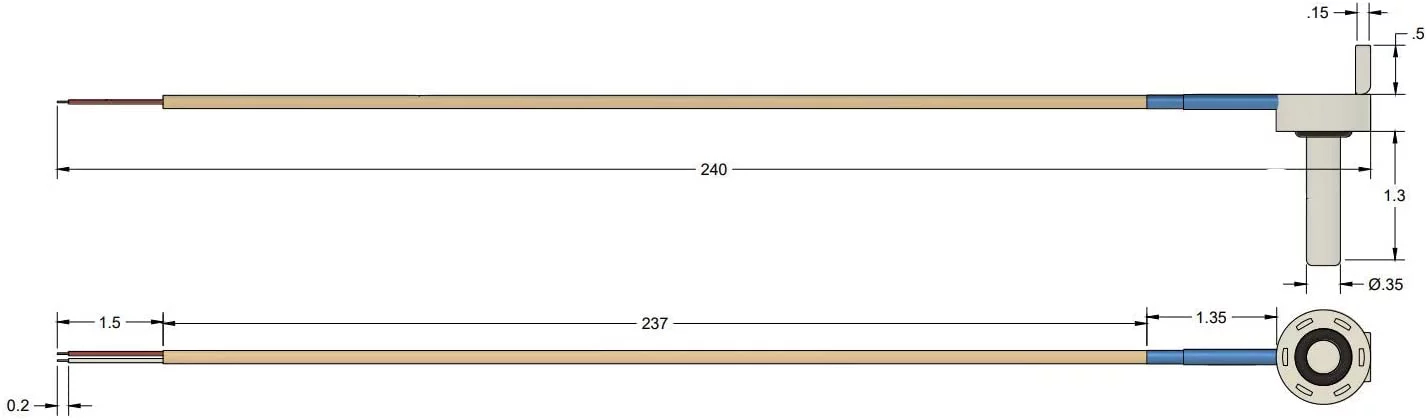 Wholesale Sensors Replacement for Pentair 520272 Air/Water/Solar Temperature Sensor with 20-Feet Cable Pool/Spa Automation Control Systems and Pump 12 Month Warranty