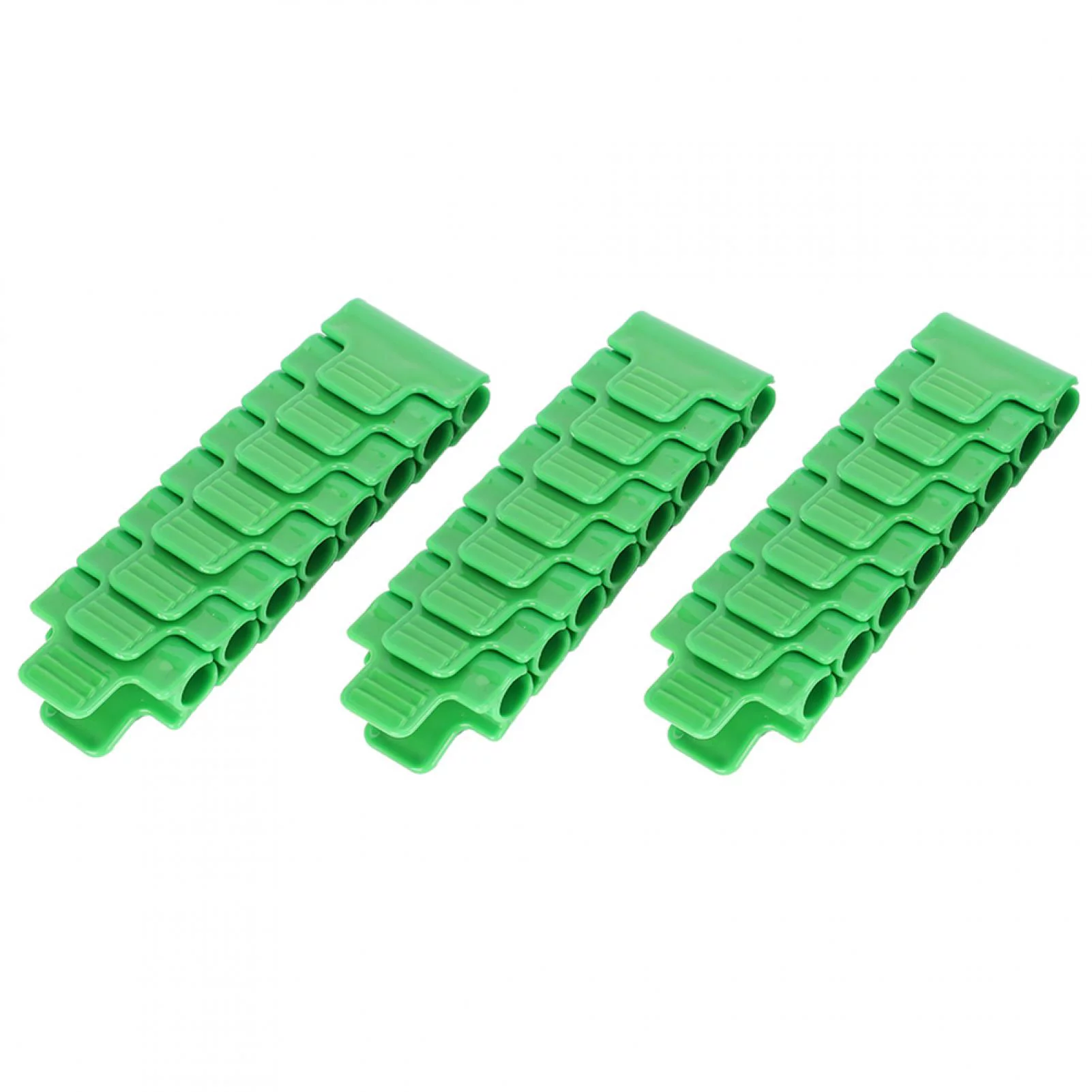 Aigid Film Clip, 24Pcs Plastic Greenhouse Film Clip Clamp Gardening Tool Greenhouse Accessories for 11mm Tube