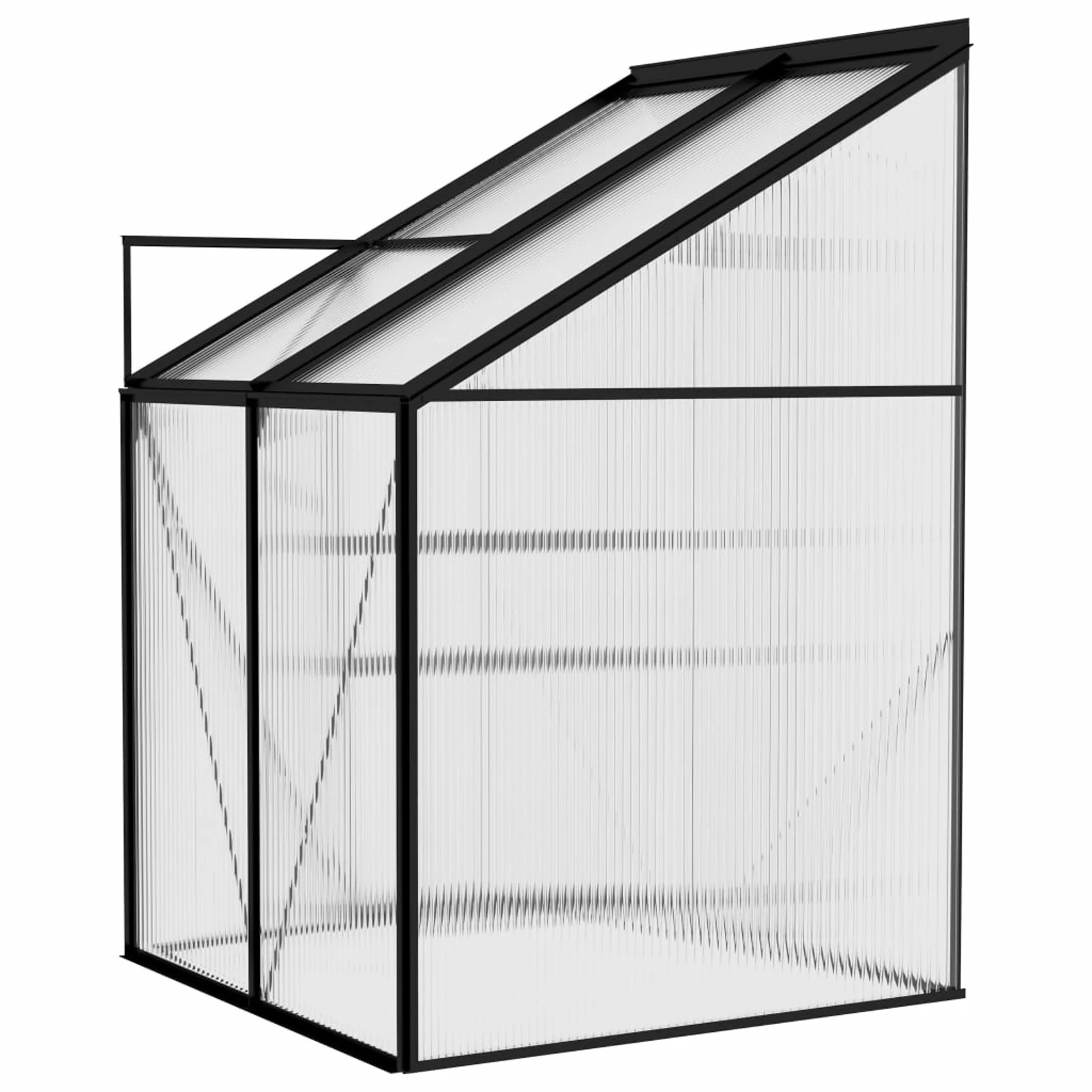 Dcenta Greenhouse Anthracite Aluminum 91.4 ft³