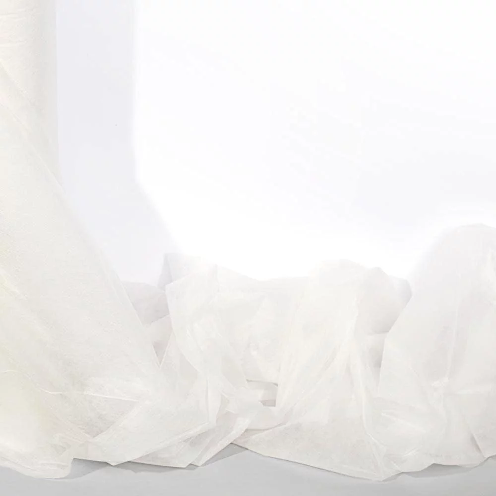 White Gossamer Fabric Roll, 59 Inches X 25 Yards, Sheer Fabric For Wedding Decorations, Baby Shower, Gender Reveal, Prom, Homecoming, Event Photo Backdrops, Drapes