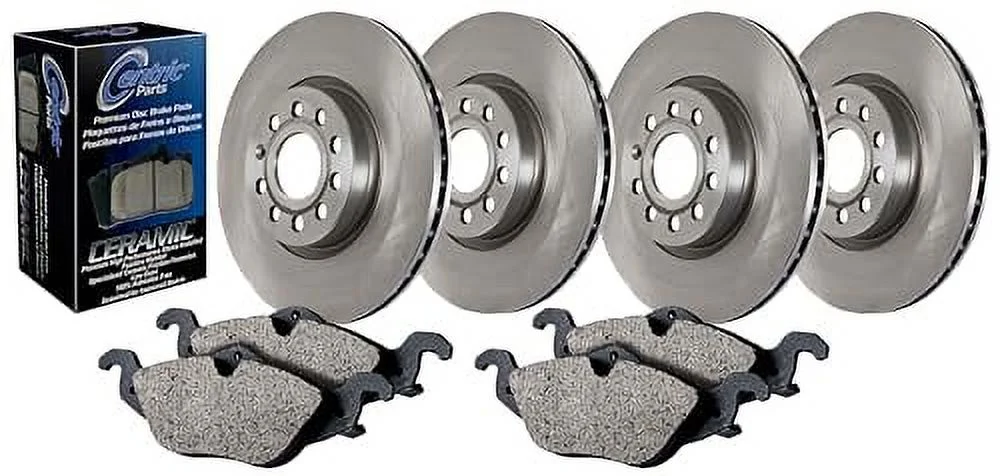 Centric Parts Disc Brake Kit P/N:905.39079 Fits select: 2008 VOLVO S80