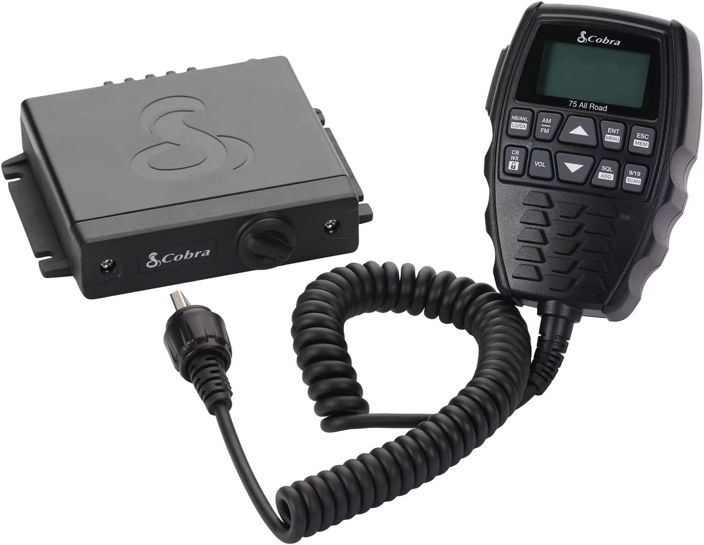 Cobra 75 All Road Wireless AM/FM CB Radio with Digital Noise Cancellation & Bluetooth (CCBR75AR01)