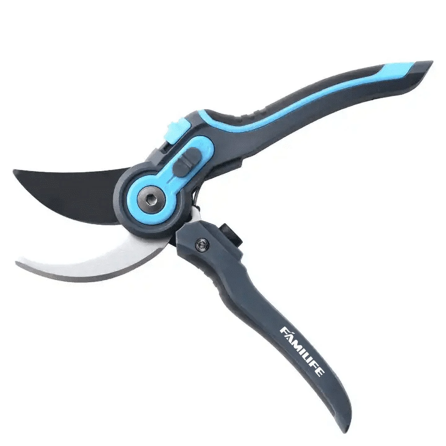 Familife Tree Pruner Lightweight Flower Plant Trimmer Sisscors with Anti Grip Handle Garden Tools