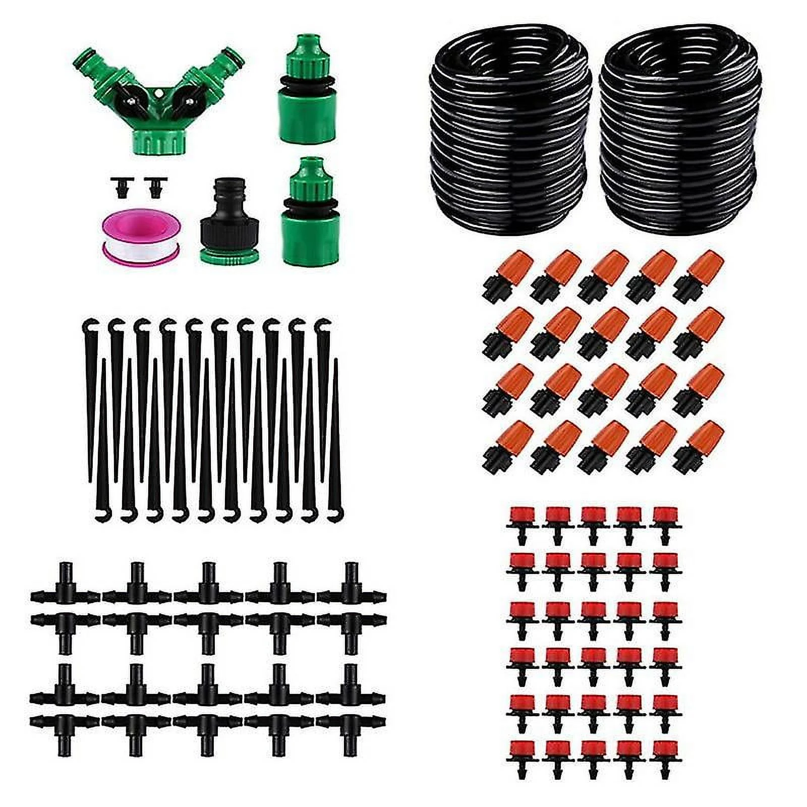 30m Drip Irrigation System Plant Watering Set