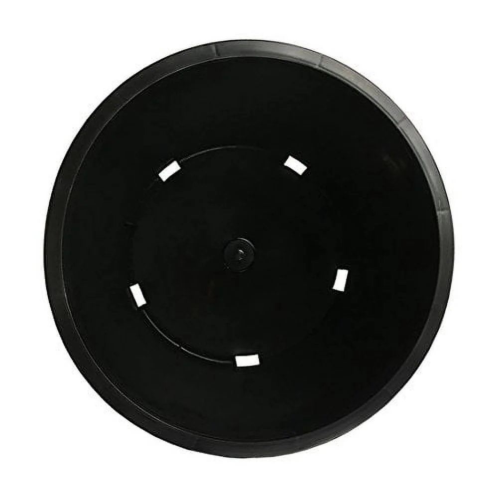 5 Gallon  Black Plastic Nursery Plant Container Garden Planter Pots (5 Gallon)