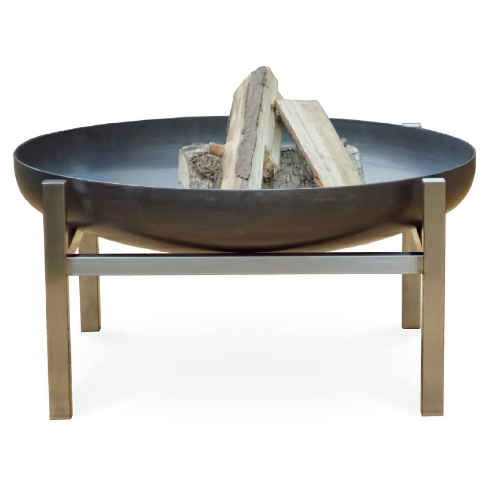 Curonian 390Parnidis Solid Steel Burning Fire Pit Parnidis - Large