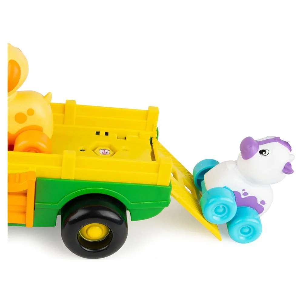 John Deere Animal Sounds Wagon Ride - Grow with Me Toy Ages 12m+
