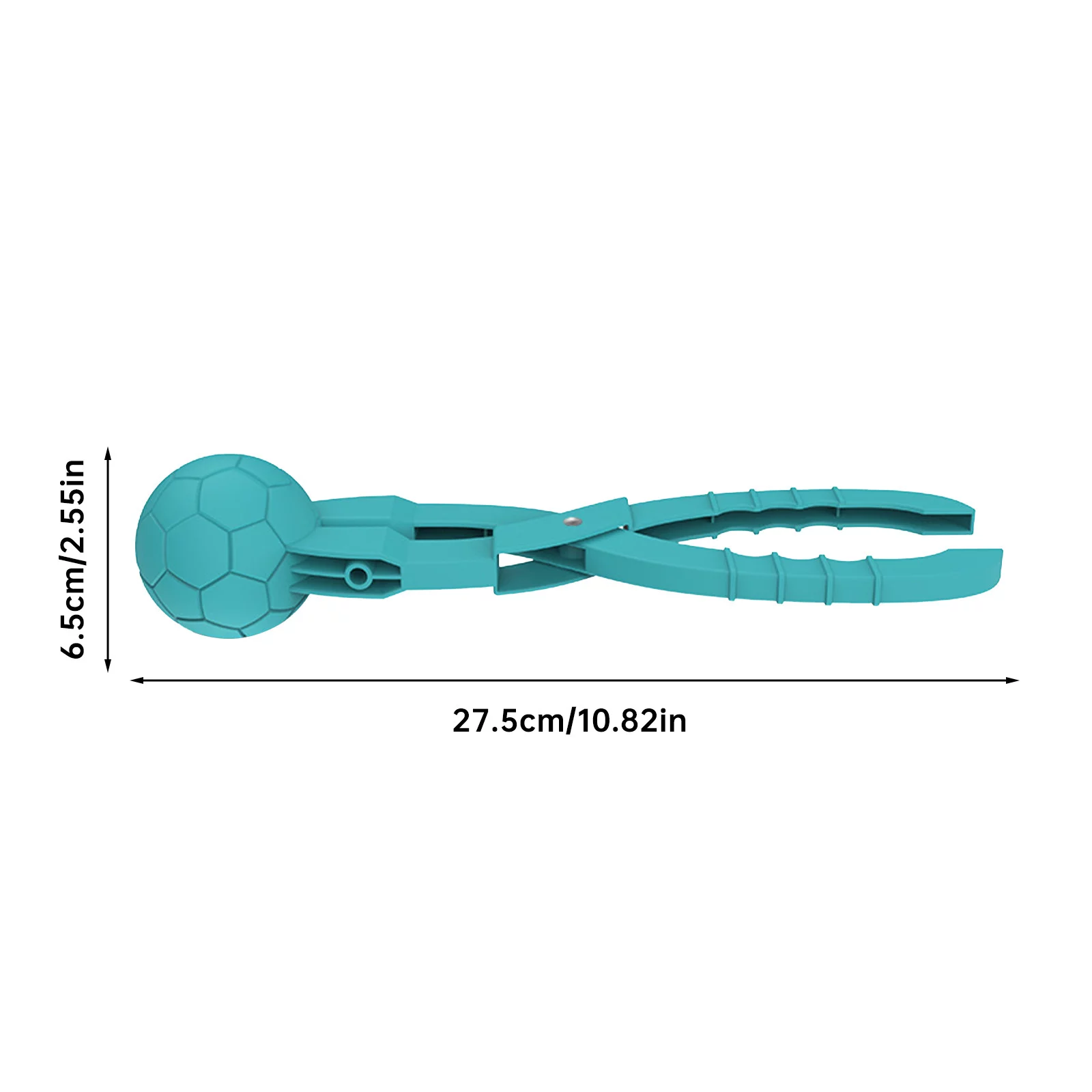 YALFJV Outdoor Clip Children'S Winter Soccer Snowball Snow Shaped Sand Maker Soccer Making Tools Snow Education Large Sand Buckets for Kids Heavy Duty Play Sand Molds Snowballs fo