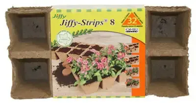 Ferry Morse JS32 Jiffy Strips Peat Plant Pots