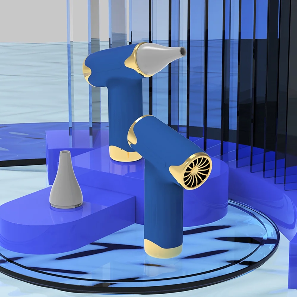 Electric portable  blower,Handheld Air With Battery Support 4 Motor Battery Support Portable Blower Support 4 Adjustable Blower Handheld Air 4 Adjustable Speeds Air Blower Air Air Buzhi