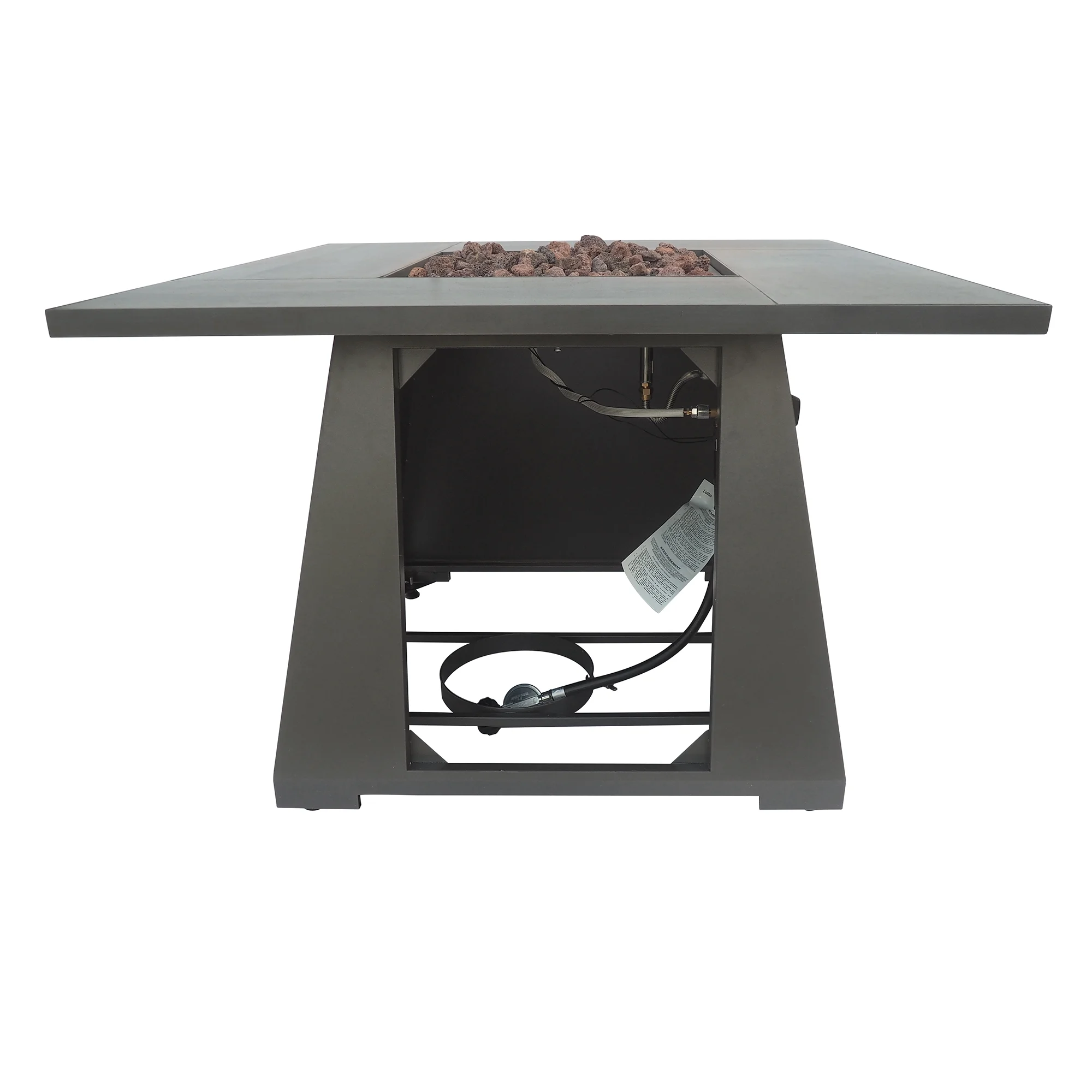 Square Fire Pit Table