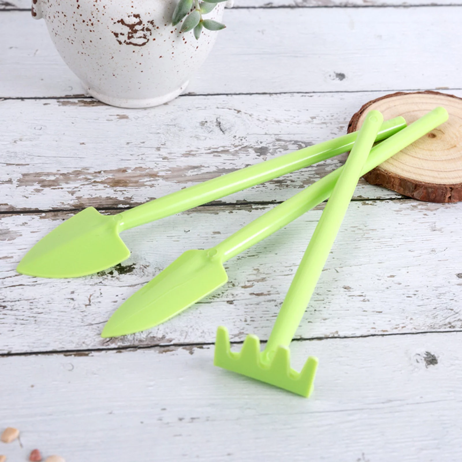 Deals Of The Day Clearance Mini Three-piece Potted Shovel Shovel Shovel Hoe Succulent Planting Tools Garden Tool Set