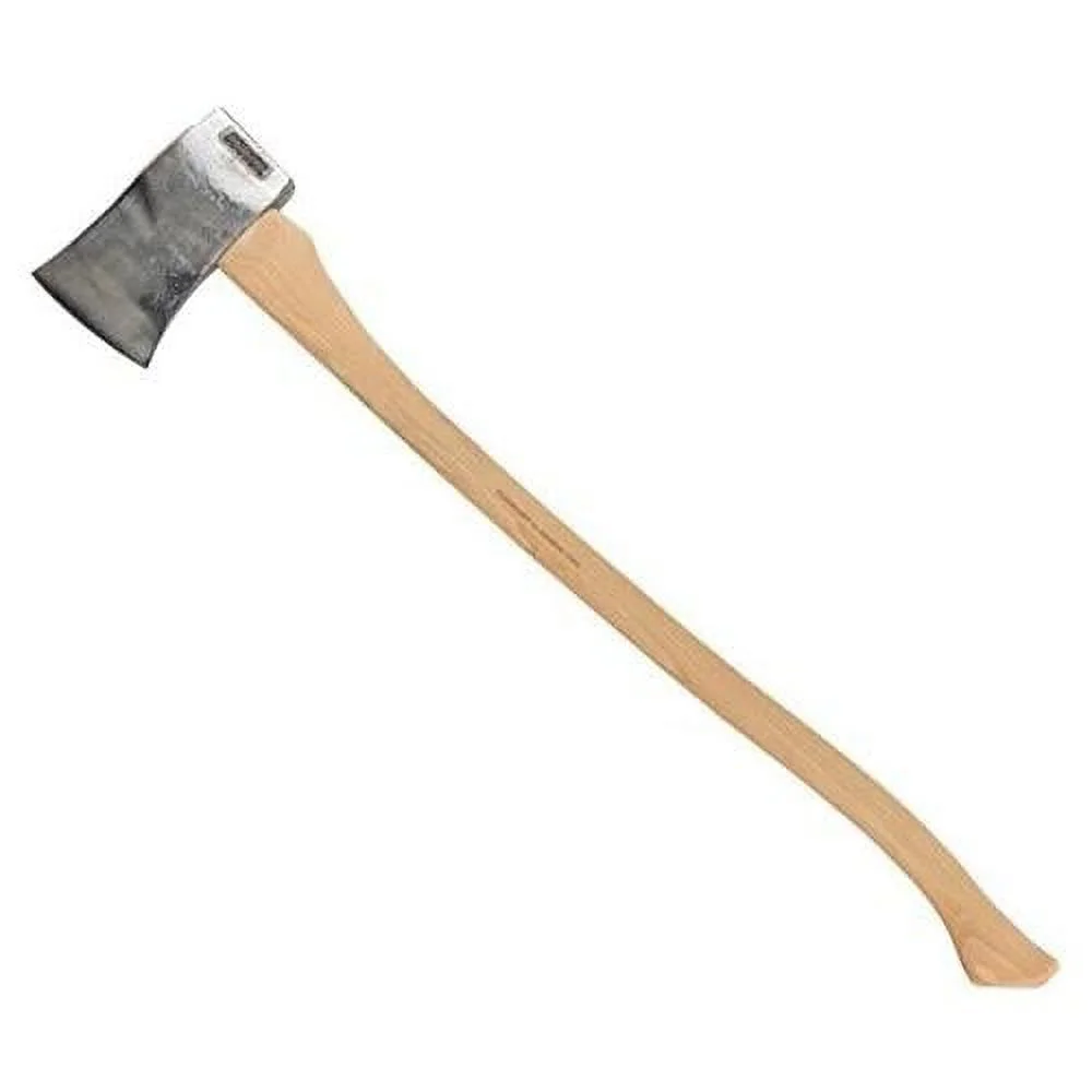 Felling Axe, 4 Lb, Hickory, 35-3/8 In