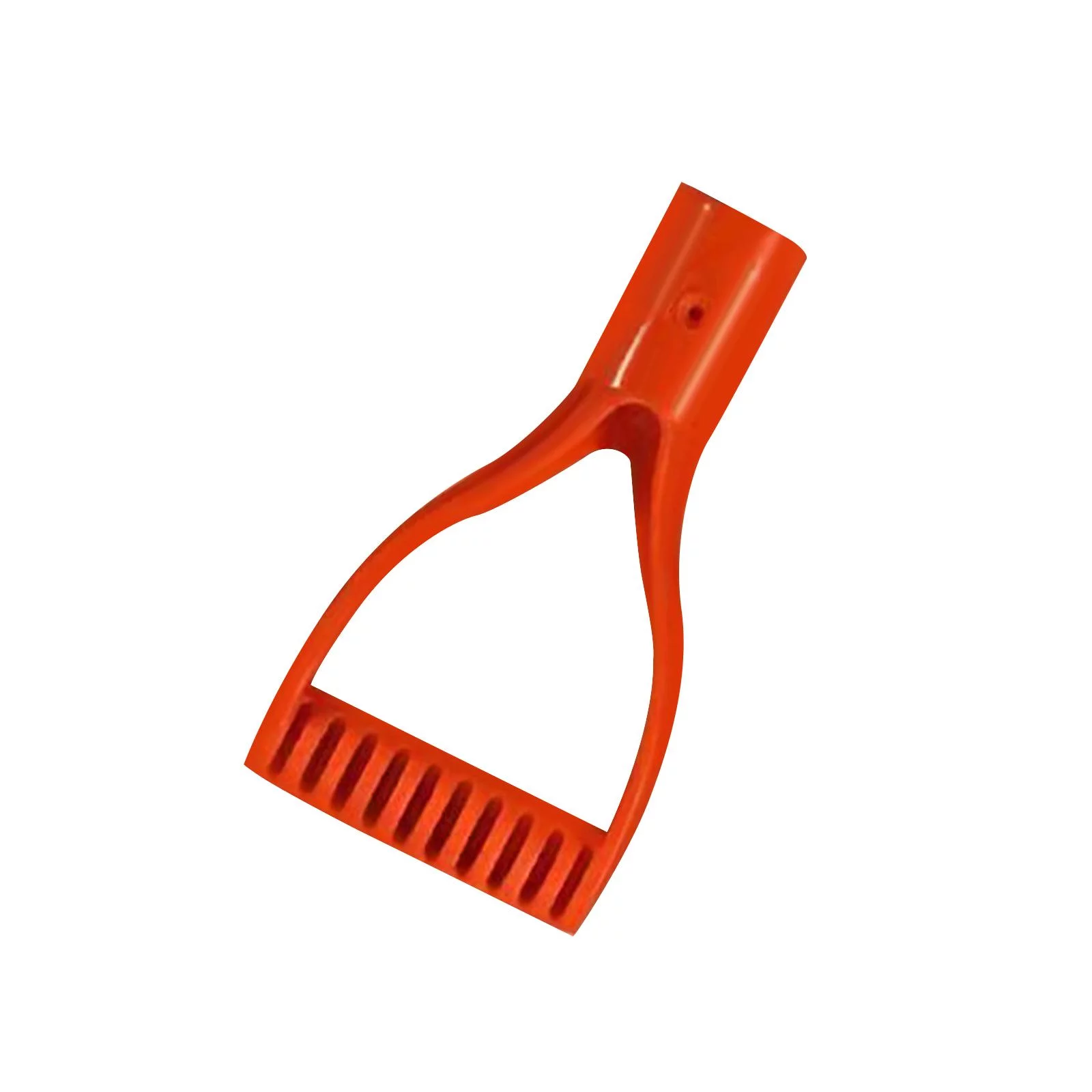 Shovel Shaft Handle Snow Shovel Handle Replaces Y Handle Garden Triangular Spade Handle Shovel Grip for Gardening Yard Fittings Raking Tools orange
